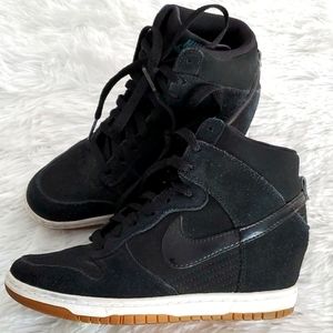 NIKE HIGHTOP WEDGE SNEAKERS 6